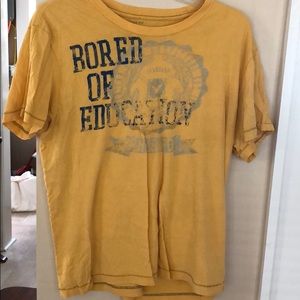 “Bored of education” yellow